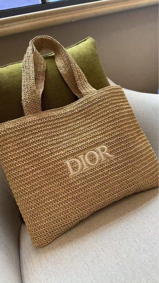 Dior Rattan Tote Bag (Category: Luxury Bags & Wallets) located in Baguio. Submitted by luxe.archive (Listing ID 1434350916, Image 1). Description: ✨GWP (Gift With Purchase) ITEMS✨ GWP stands for “Gift With Purchase” — these are complimentary items given by brands when purchasing selected products. 💯 All items are authentic GWP 📌 We do not carry ready stock — all items are available strictly on PRE-ORDER basis ⏳ Waiting time:7–10 days after orde