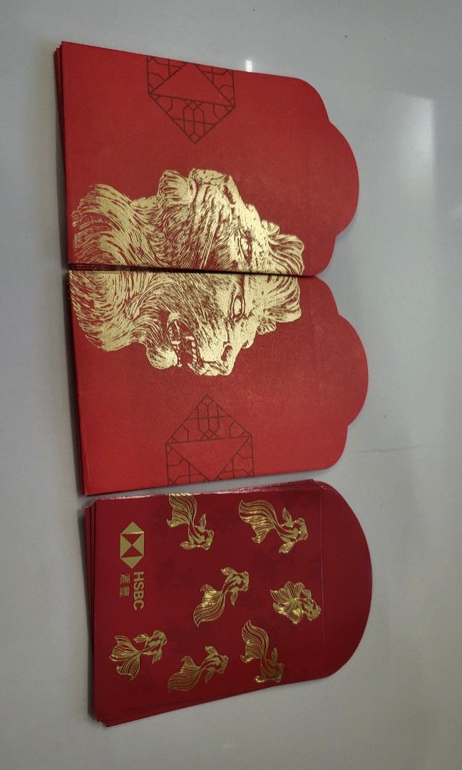 Hsbc Hong Kong/ Shanghai CNY AP angpow / angbao / hongbao Red envelope ...