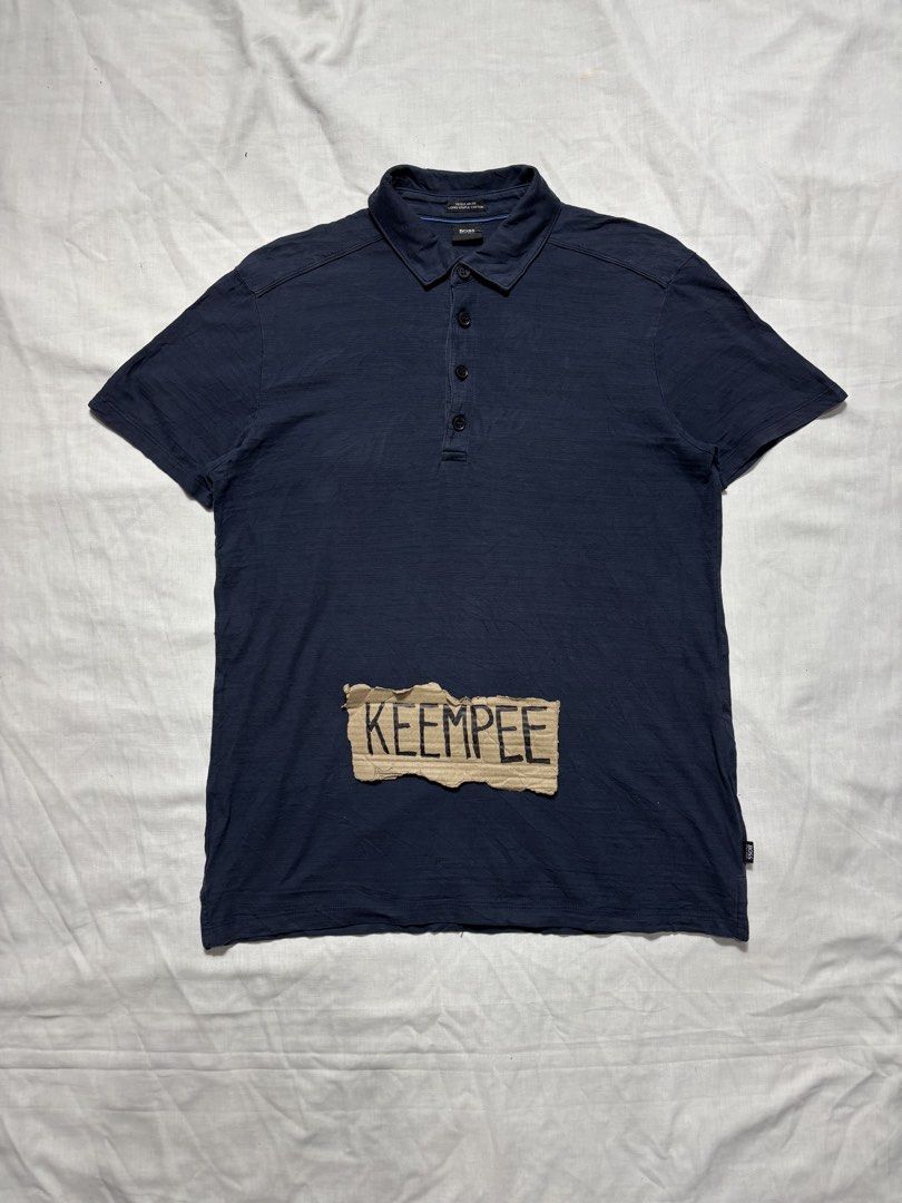 Hugo Boss Polo Shirt (Category: Tshirts & Polo Shirts ) located in Dasol. Submitted by keempitoc (Listing ID 1434217868, Image 1). Description: Hugo Boss Polo Shirt Excellent condition Small on tag Dimes 19x27 9.5 color rate No issue Pangasinan.