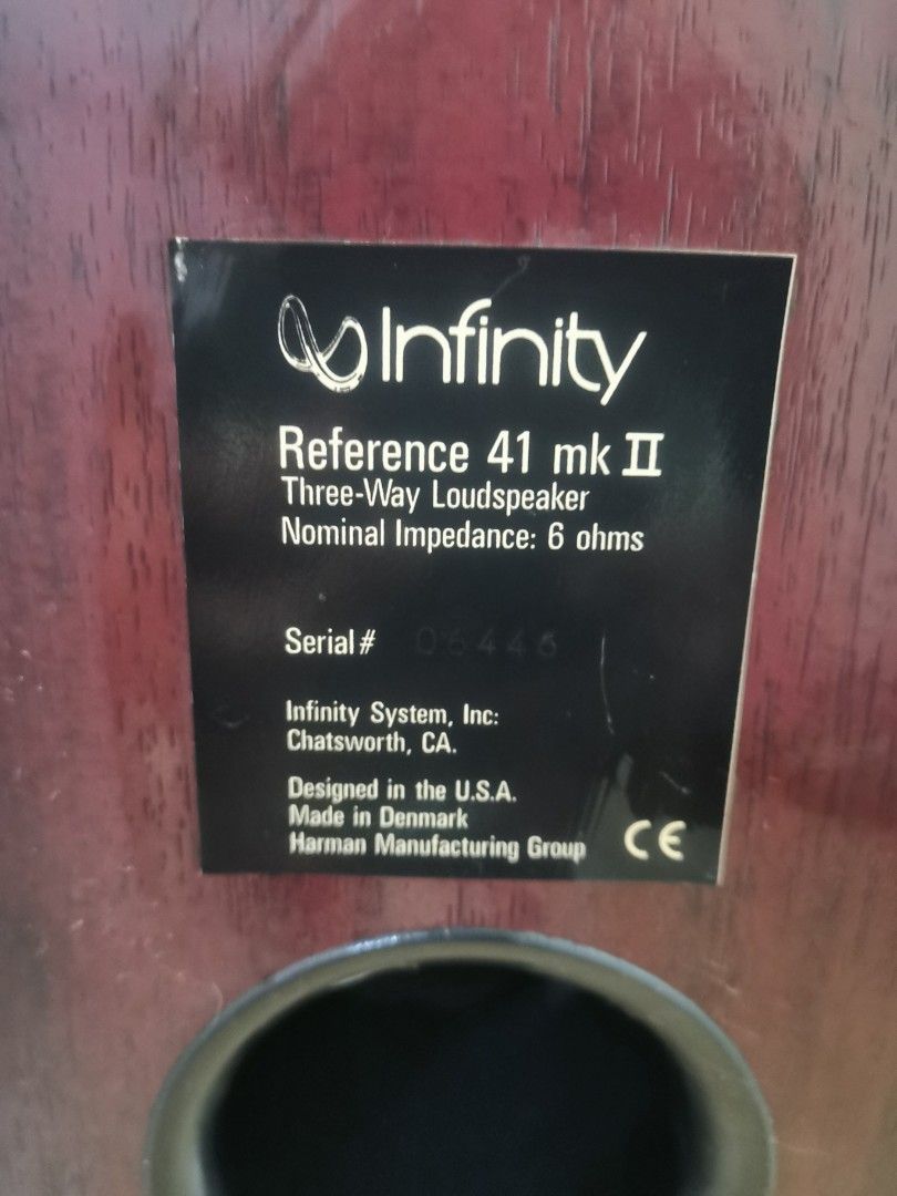 Infinity Reference 41 mk II Speakers465279838501611524