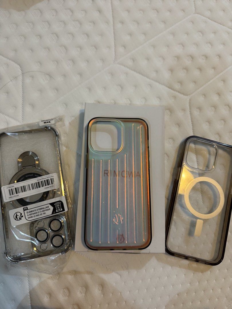 Iphone 15 Promax Rimowa Otterbox (Category: Cases & Sleeves) located in Manila. Submitted by personalprelovedmnl (Listing ID 1434182714, Image 3). Description: Iphone 15 Promax Cases Rimowa Otterbox 2 unused cases brandnew .