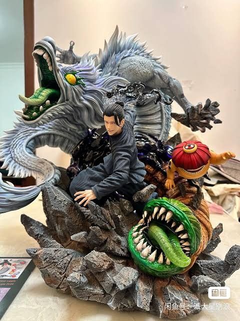 Jujutsu Kaisen Geto Suguru Niren studio (Category: Figurines & Statues) located in Caloocan City. Submitted by MovesLikeJeager (Listing ID 1434248024, Image 1). Description: Selling Niren Studio Geto Suguru on hand Complete with brown box and artbox Declared BIB displayed inside glass cabinet No issues Mod: Lalamove, grab or pick up Pm if interested.