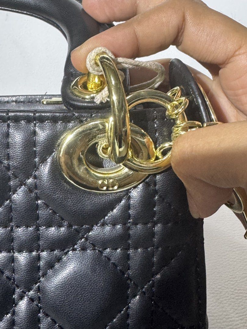 Lady Dior Mini (Category: Luxury Bags & Wallets) located in Quezon City. Submitted by musthaveluxe (Listing ID 1434325458, Image 2). Description: .