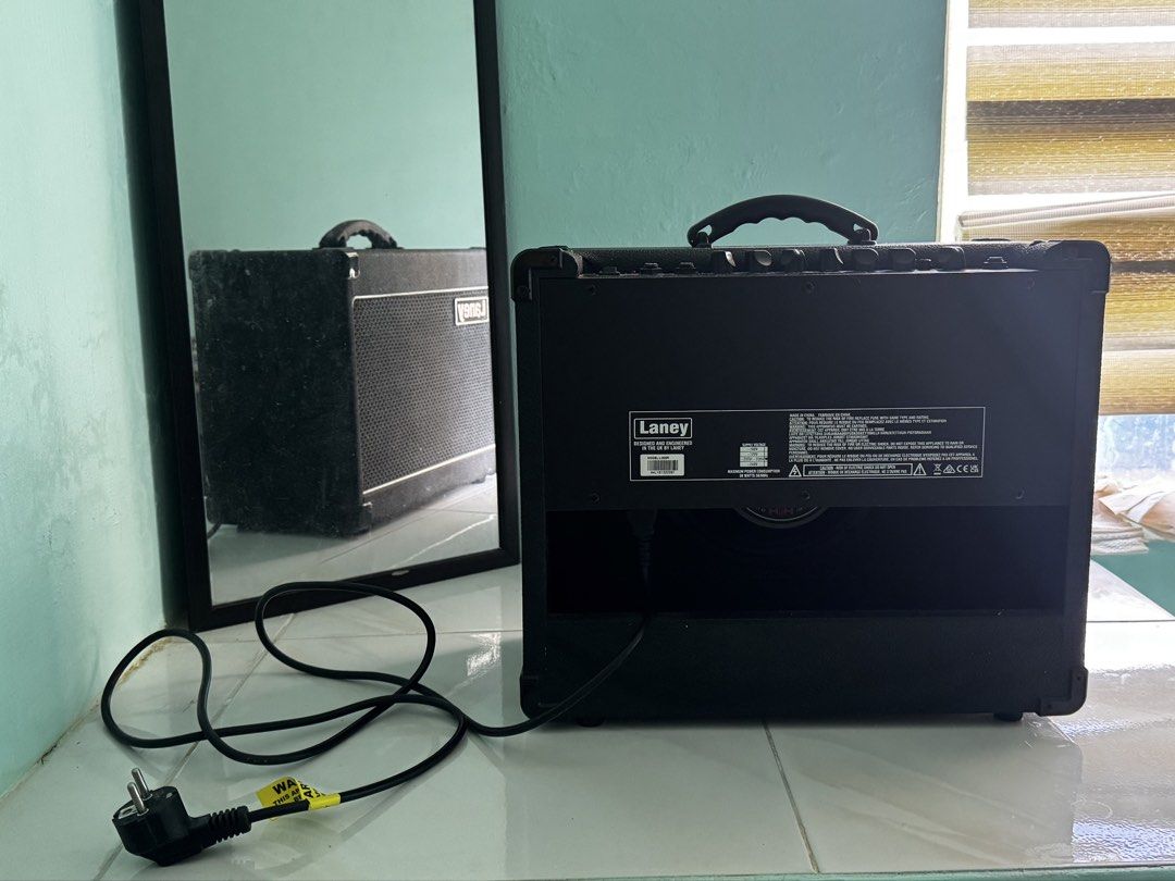 Laney LG20R Guitar Amplifier (Category: Soundbars, Speakers & Amplifiers) located in Manila. Submitted by for2129 (Listing ID 1434347651, Image 3). Description: Perfect working condition, slightly used Bought online for 10k @ 2023 - NO ISSUES, just a bit dusty - NO BOX - Includes power cable - Can send more pictures and videos upon request :) RFS: No longer using it, upgrading + shipping fee will be shouldered by buyer + delivery: lalamove or gra