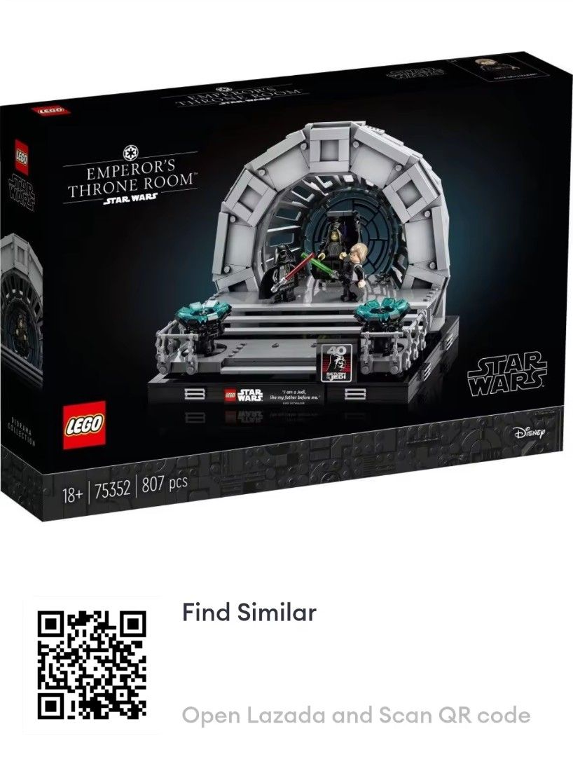 Lego (Star Wars - EMPEROR'S THRONE ROOM) (Category: Lego & Building Sets) located in Makati City. Submitted by olxph_jac (Listing ID 1434212526, Image 2). Description: 📍 Pick-Up Locations ✅ Monday to Sunday 📍 Island Plaza (beside Mercury Drugs) 105 LP Leviste St., Bel-Air, Makati ⏰ 6:30 PM onwards ✅ Tuesday to Friday 📍 Menarco Tower 32nd St, Taguig ⏰ 8:30 AM – 5:30 PM (Office Hours) 📩 Please message me first to schedule your pick-up so I can 