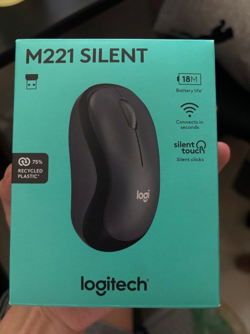 Logitech M221 Silent Wireless Mouse464981334761809920
