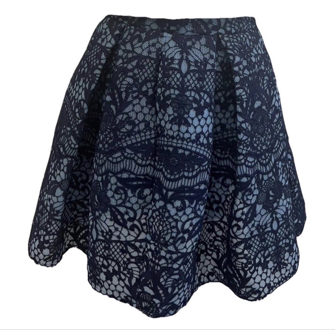 Maje New Lace Tulip Skirt With Pockets (Category: Women's Clothes) located in Melbourne. Submitted by jtia_designer_luxury_fashion (Listing ID 1434238648, Image 1). Description: Maje Lace Tulip Skirt. Premium quality fabric. Beautiful style from French Designer label Maje - sister label of Sandro. New condition. Comfortable soft lining. Pockets. Back zip. Marked Size 2. AU/UK size 8. ✨✨✨✨✨✨✨✨✨✨✨✨ Check out my other AUTHENTIC designer goods on sal