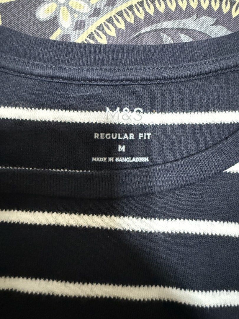 Marks and spencer stripe shirt (Category: Tshirts & Polo Shirts ) located in Makati City. Submitted by jcfernandez (Listing ID 1434209894, Image 2). Description: Medium 350 Makati.