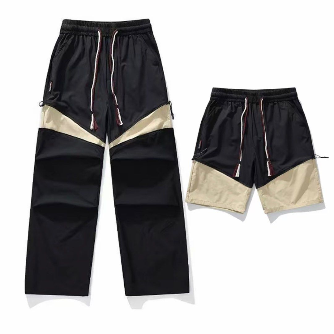 Mens cargo convertible pants shorts (Category: Joggers) located in Valenzuela. Submitted by baratoropa (Listing ID 1434230924, Image 1). Description: Once used RFS: maliit na Dimensions Length - 100 cm Hip - 112 cm Thigh - 56 cm Waist - 59-83 cm .