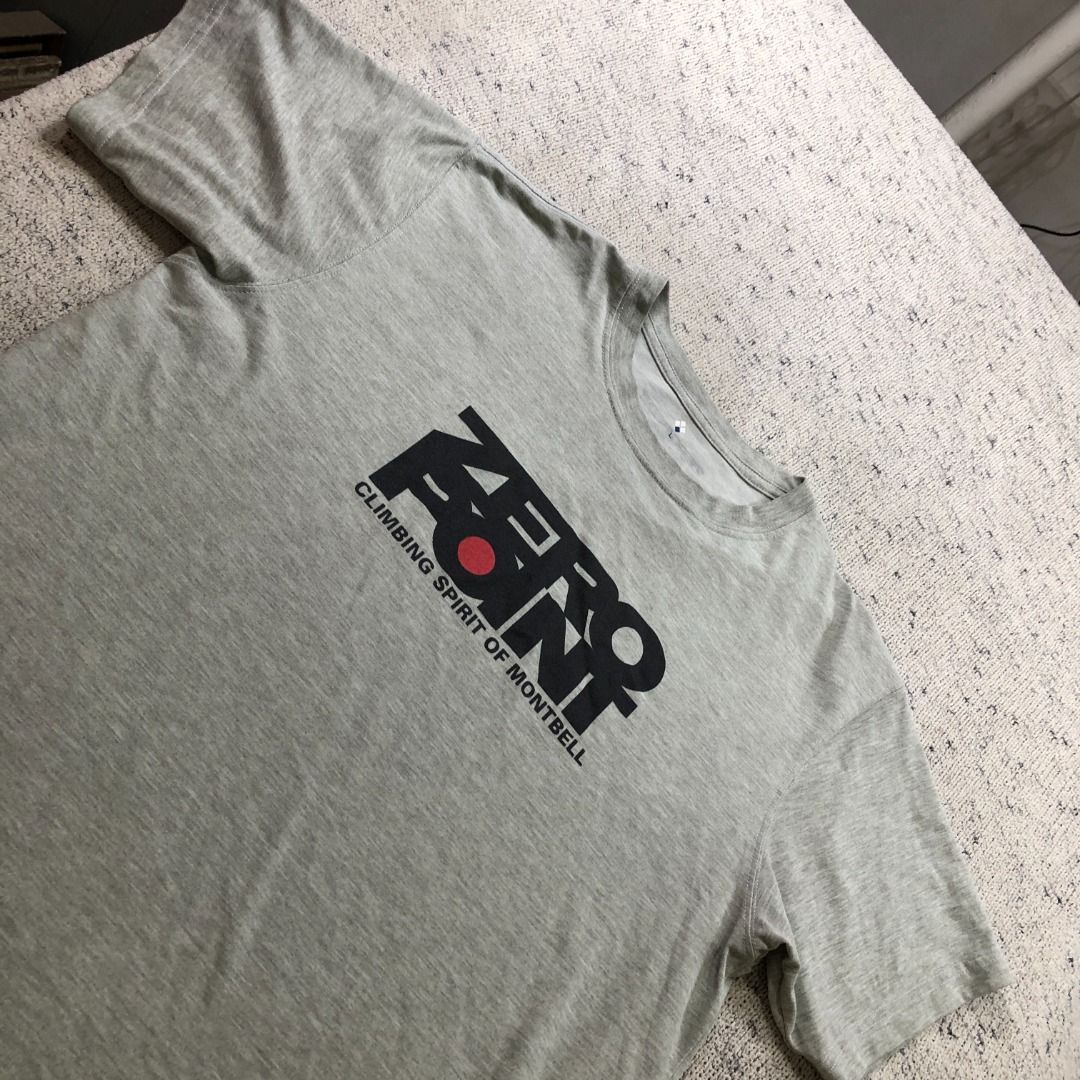 MONTBELL Zero Point Climbing Shirt Size Large Grey (Category: Activewear) located in Santa Rosa. Submitted by sergids (Listing ID 1434327663, Image 1). Description: Great condition. Check fitting tops to ensure this fits you. Dimensions below are exact measurements, see pics as well for comparison. 9/10 Condition and Colorway Dimensions: Check pic slide for actual size and dimensions. J&T or Lalamove only. Busy with work Ships from Santa Rosa Cit