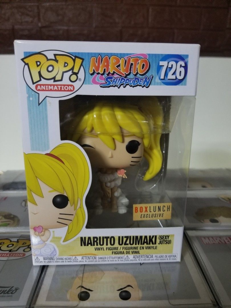 Naruto Sexy Jutsu funko pop (Category: Designer & Blind Box Toys) located in Quezon City. Submitted by chervys (Listing ID 1434301267, Image 1). Description: 9.5 box good condition brandnew lbc jnt grab lalamove.