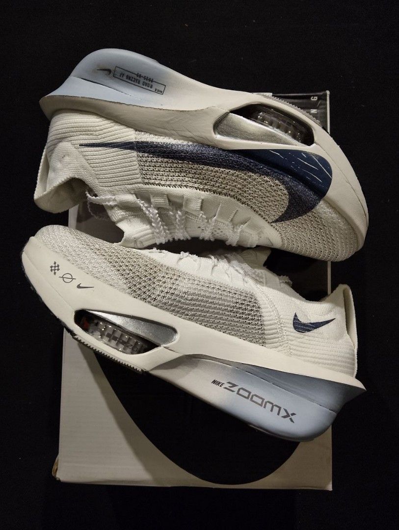 NIKE AIR ZOOM ALPHAFLY NEXT % WHITE/BLANC (Category: Sneakers) located in Naga. Submitted by drifted_clozette (Listing ID 1434292310, Image 1). Description: NIKE AIR ZOOM ALPHAFLY NEXT% *EYE -CATCHING WHITE/BLANC & BLACK SWOOSH COLOR WAY *FEATURING THE ICONIC NIKE SWOOSH LOGO *COMFORTABLE SOCK-LIKE UPPER *FLYPLATE AND ZOOMX SOLE MARKING Condition: BRAND NEW AVAILABLE SIZE EUR: 36, US:5.5 EUR:38, US:7 EUR:39, US:8 EUR:40 US:7 Dm to order 📩🛒.