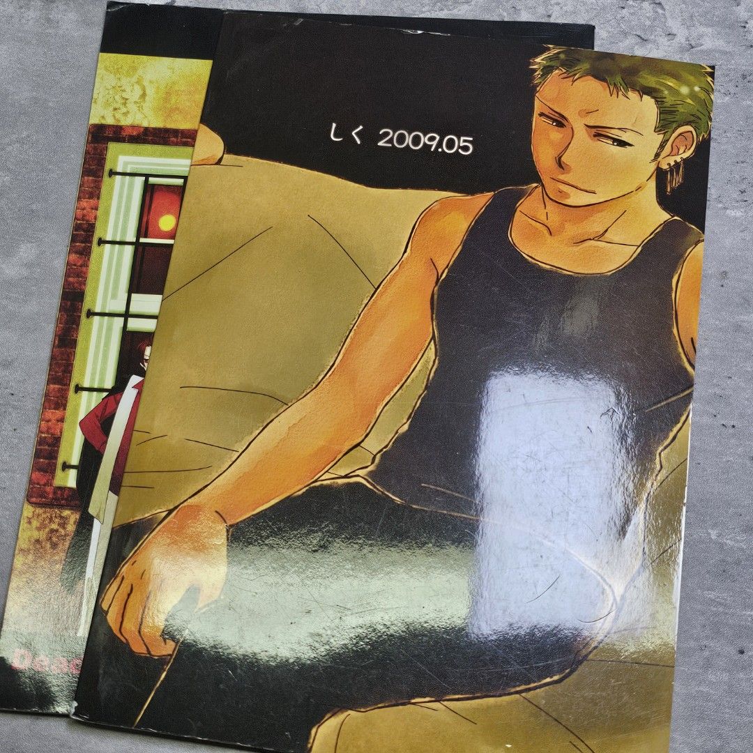 One Piece Yaoi BL Fanmade Comic Set (Category: Comics & Manga) located in Valenzuela. Submitted by tquest (Listing ID 1434228317, Image 2). Description: For sale only: One Piece BL Comic Book Set Set: 7pcs Condition: Used - LP to Excellent (Expect signs of usage. No tears) Price: 150 for the set of 7 **random items we got from some bundles acquired so please manage your expectations **not into these type of merchs.