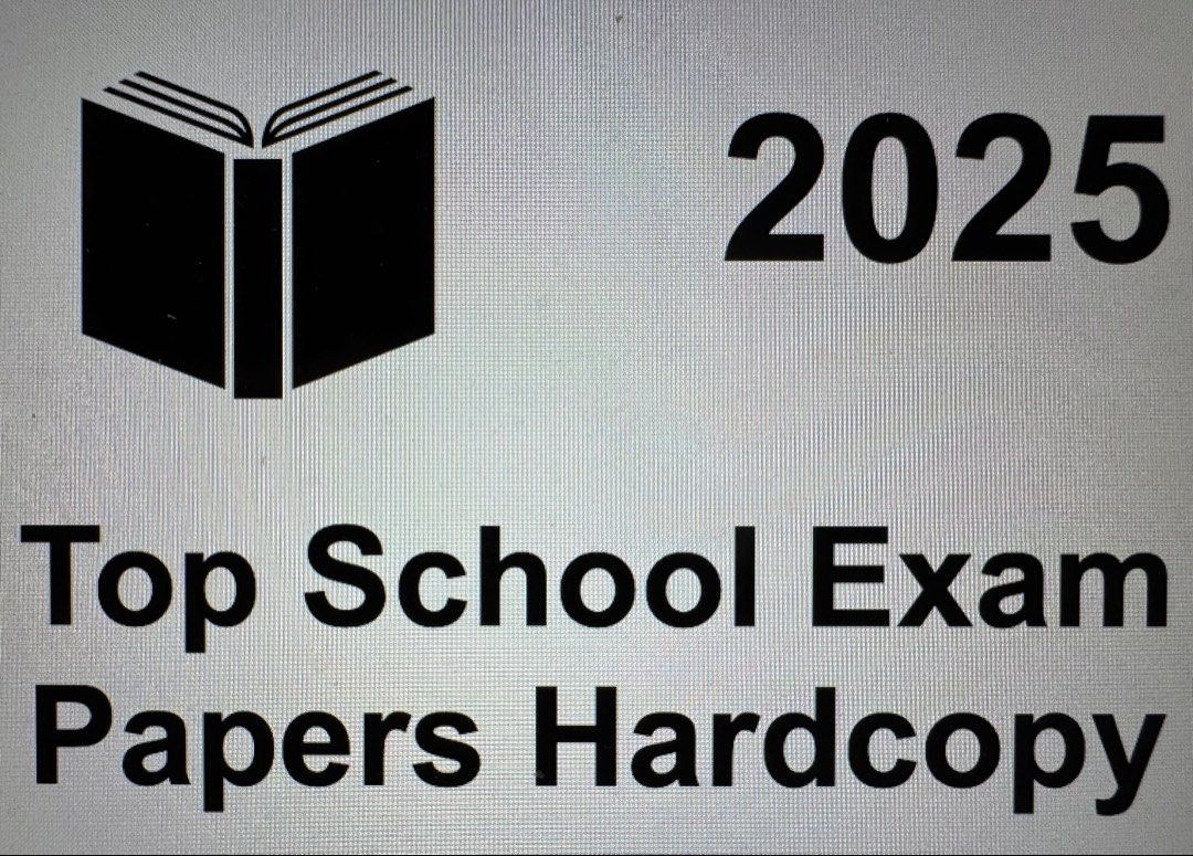 Physical Paper Copy Physical Hard Copy for 2025 Top School Exam Papers, Hobbies & Toys ...