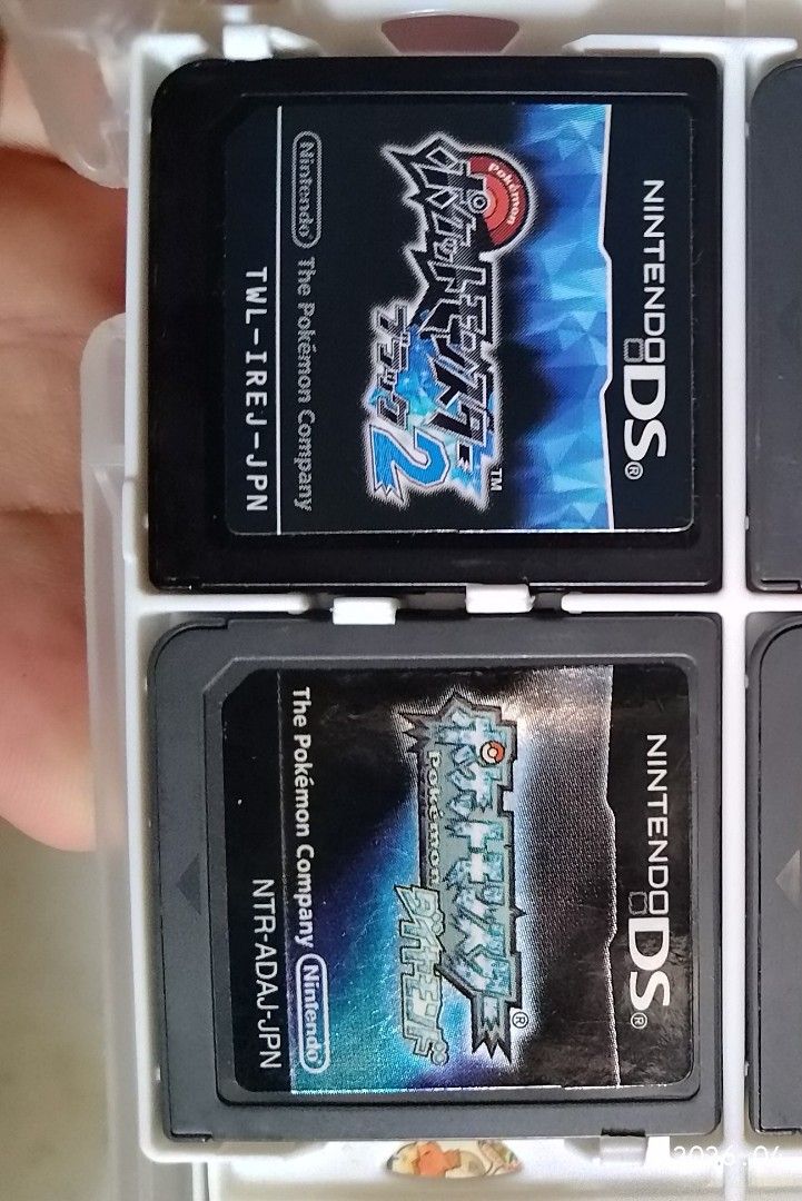 Pokemon Black 2 & diamond (Category: Nintendo) located in Manila. Submitted by l.pagunsan (Listing ID 1434186843, Image 1). Description: Pokemon Black 2 & diamond Japanese ver. all authentic no issue both have game save & legendary pokemon. all excellent working condition pokemon black 2 japan mint- 1399 pokemon diamond japa. good label- 800 check photo for ref. 1500 take all for both pickup/lalamove parañaque.