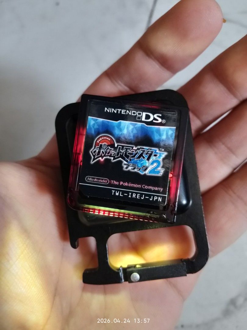 Pokemon Black 2 & diamond (Category: Nintendo) located in Manila. Submitted by l.pagunsan (Listing ID 1434186843, Image 3). Description: Pokemon Black 2 & diamond Japanese ver. all authentic no issue both have game save & legendary pokemon. all excellent working condition pokemon black 2 japan mint- 1399 pokemon diamond japa. good label- 800 check photo for ref. 1500 take all for both pickup/lalamove parañaque.