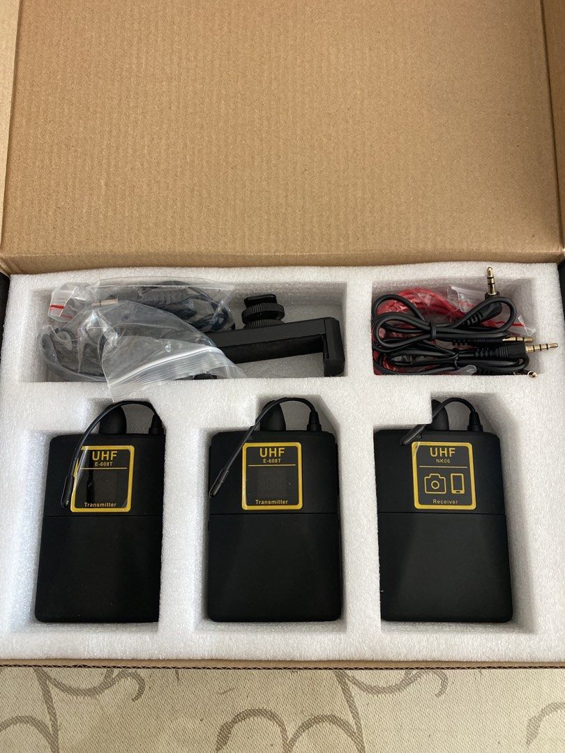 Professional Microphone Set - Brand New