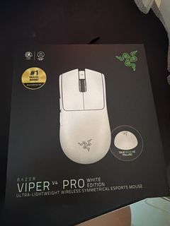 Razer Viper V4 Pro White Wireless Gaming Mouse