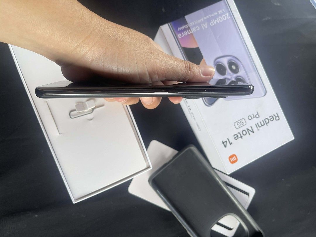 REDMI NOTE 14 PRO 5G (Category: Android Others) located in Manila. Submitted by gentle_kenyyy (Listing ID 1434266622, Image 2). Description: FOR SALE ‼️ REDMI NOTE 14 PRO 5G 256GB NO ISSUE NO DENTS NO HISTORY OF REPAIR MAKINIS NA MAKINIS COMPLETE PACKAGE.