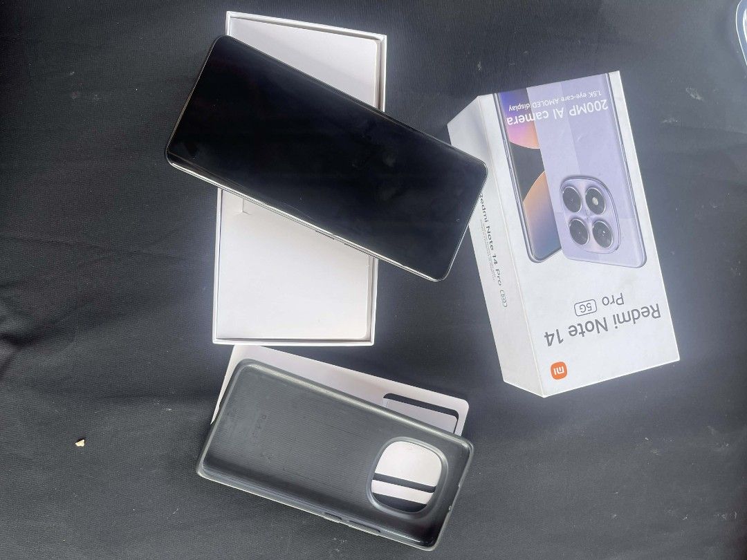 REDMI NOTE 14 PRO 5G (Category: Android Others) located in Manila. Submitted by gentle_kenyyy (Listing ID 1434266622, Image 1). Description: FOR SALE ‼️ REDMI NOTE 14 PRO 5G 256GB NO ISSUE NO DENTS NO HISTORY OF REPAIR MAKINIS NA MAKINIS COMPLETE PACKAGE.