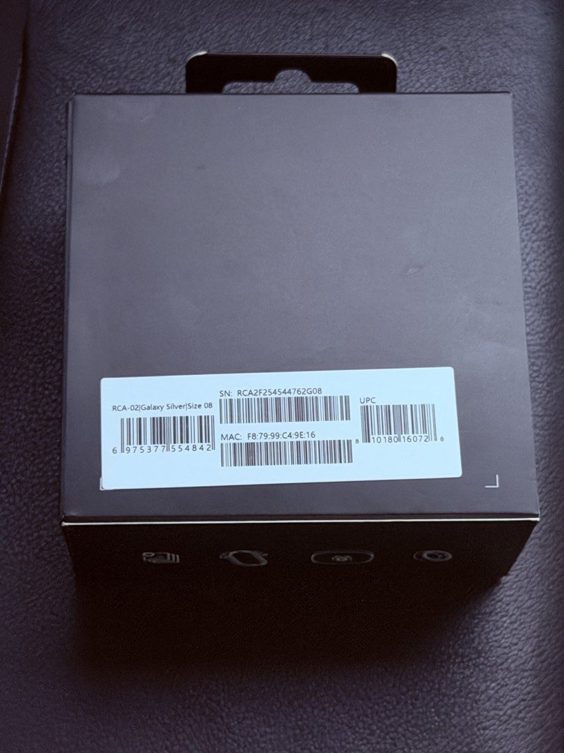 SALE Ringconn Gen 2 Air (Category: Wearables & Smart Watches) located in San Juan City. Submitted by shoprinat (Listing ID 1434232334, Image 2). Description: - silver galaxy - size 8 - rfs: wrong size - barely used.
