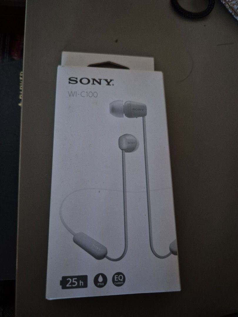Sony WI-C100 Wireless Headphones - White