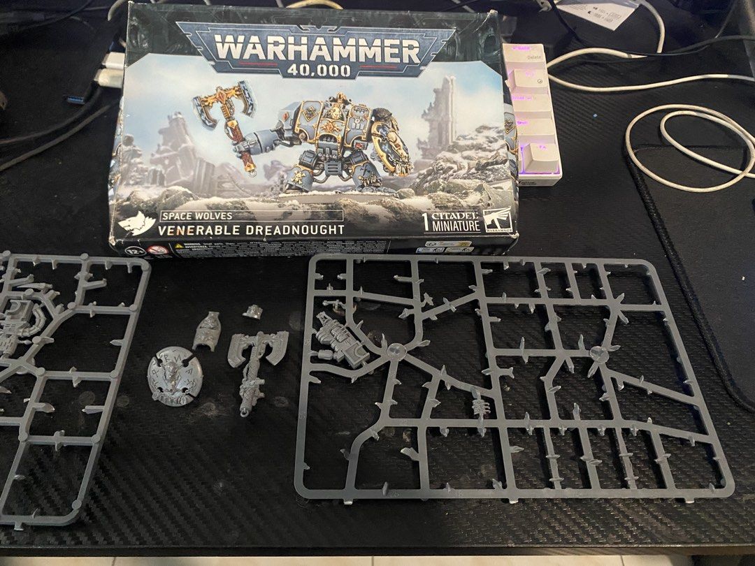 Space Wolves and Lord on Juggernaut bits (Category: Gundam & Model Kits) located in Polomolok. Submitted by stoneheart24 (Listing ID 1434227138, Image 1). Description: Unassembled Warhammer 40,000 Space Wolves Venerable Dreadnought and Blood claws . Including Lord on Juggernaut bits.. 1000 php each.