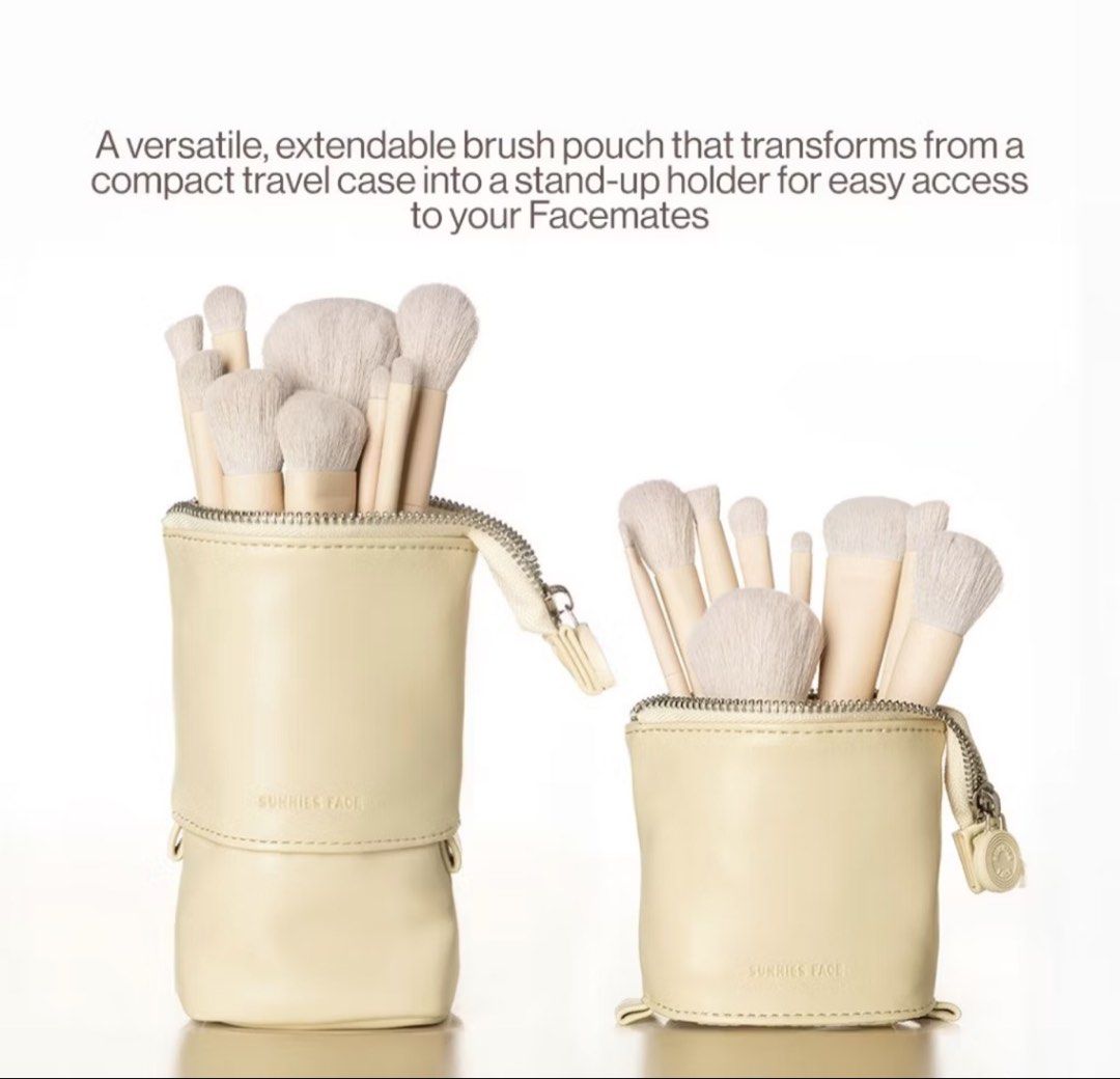 Sunnies Face Extendable Brush Bag [Convertible Brush Pouch] (Category: Makeup) located in Cebu City. Submitted by aisla_ (Listing ID 1434285245, Image 1). Description: Brandnew.
