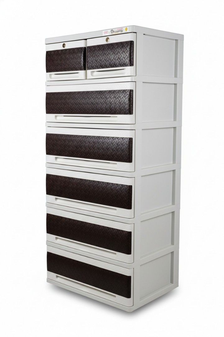 *Takeall* 6-Layer Drawer Storage Cabinet (Category: Shelves, Cabinets & Racks) located in Makati City. Submitted by annsniftynook (Listing ID 1434329337, Image 1). Description: *PLEASE READ BEFORE ORDERING* For take all, 2 sets of 6-layer ❗️All flaws (if any) are clearly disclosed in the description. No hidden issues. No surprises. 📸 Our photos are NOT grabbed from the internet. They are photos of our actual items. Most images are enhanced using