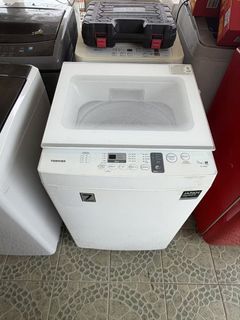 家電 Used Washing Machine for Sale (Toshiba) Twin Air Zokop XPB35-ZK35 Electric Compact Twin Tub 14.3 lbs Washer and