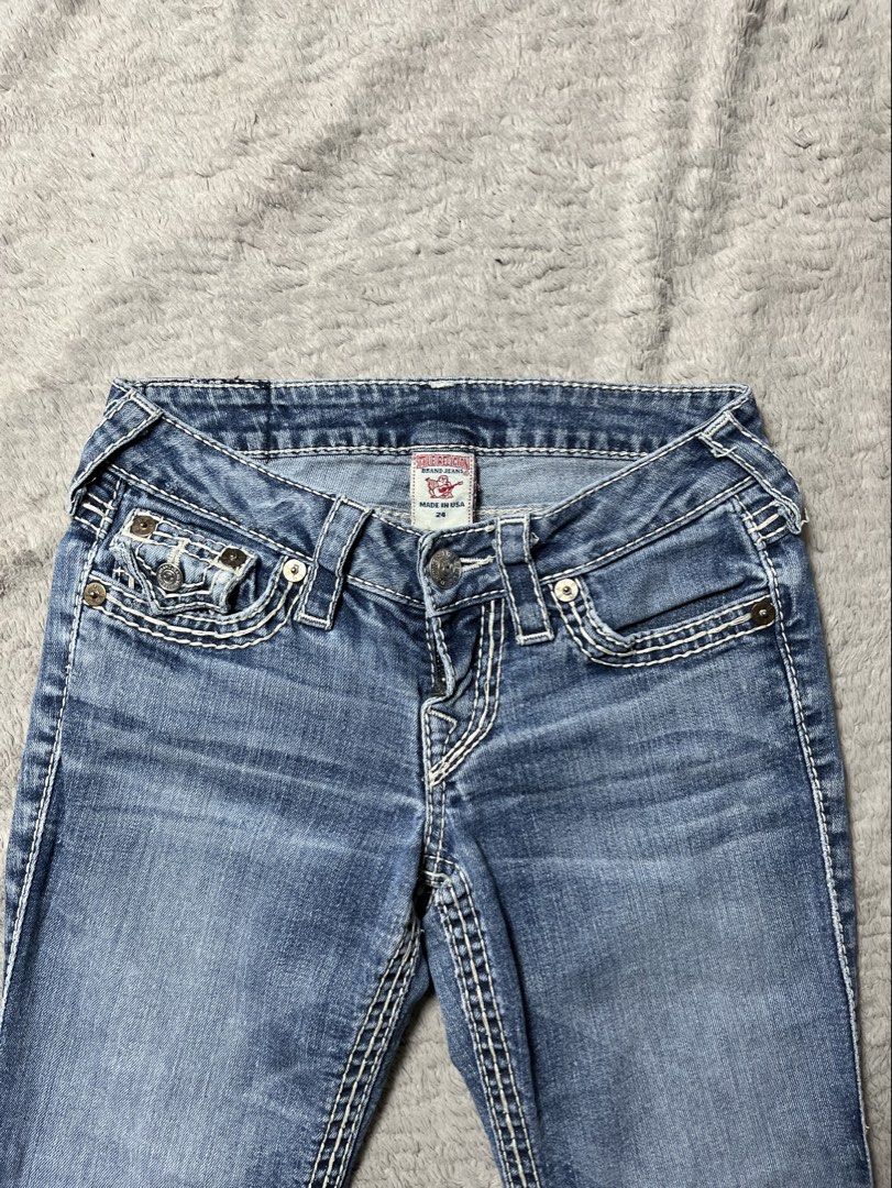 True Religion light wash skinny Jeans size 24 (Category: Jeans) located in Manila. Submitted by z_enzo (Listing ID 1434287787, Image 2). Description: condition: 9/10 Color rate: 9/10 measurements : issue : N/A 📌Garments are washed, clean, & ready to wear 📌Color may vary from the photo shown 📌 Payment first basis [TAGS] : Miss me true religion la idol usa sinful miss sixty playboy juicy couture Santa rosa, Laguna MOP : GCASH COURIER: J&T .