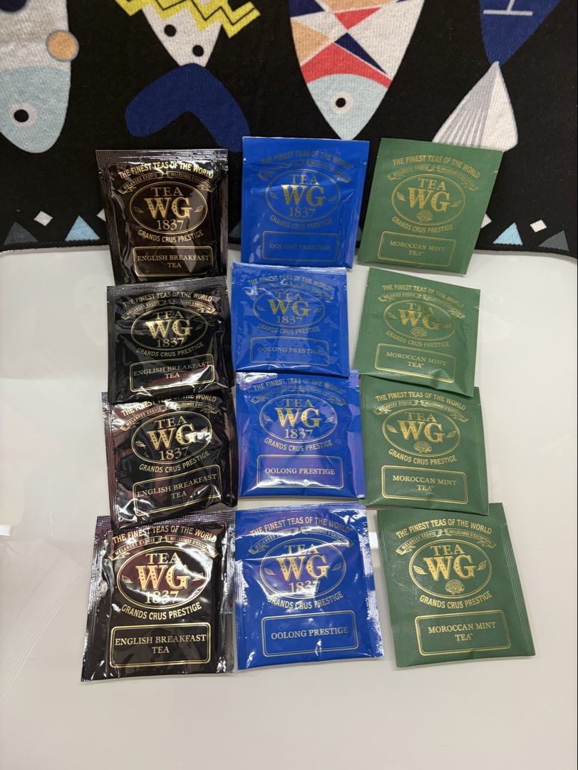 TWG Tea (Category: Beverages) located in Manila. Submitted by urbanwear (Listing ID 1375772246, Image 1). Description: 12 pcs .