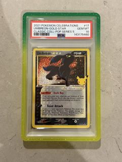 100+ Umbreon gold star psa 10 For Sale | Toys & Games | Carousell Singapore