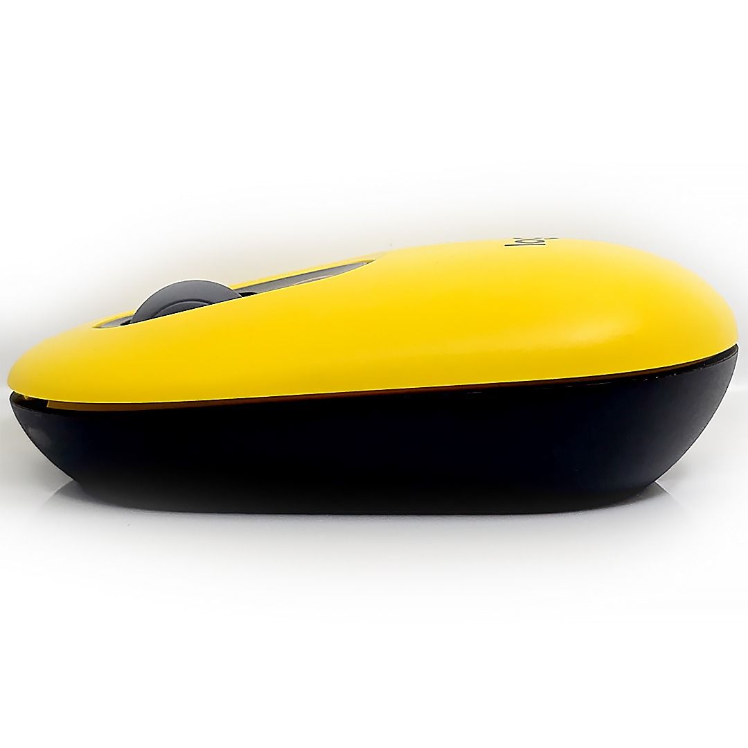 260424A Original Logitech Pop Mouse Blast Yellow Bluetooth SmartWheel ...