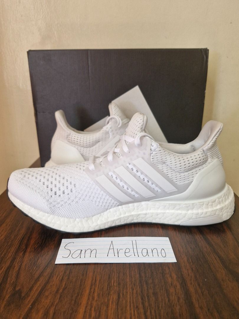 Adidas Men's Ultraboost 1.0 (Category: Sneakers) located in Quezon City. Submitted by thehashwallph (Listing ID 1434468811, Image 2). Description: Retirement Sale! Until Maubos Nalang ang Stocks! Adidas Men's Ultraboost 1.0 Size Available: Men's 7.5US Only (Fits Women's 8.5US) Original Price: ₱10,000.00 WALANG IBANG SIZE PASS SA LOWER PRICE Brand New 100% Legit & Original Complete with OG Box 📍 Pickup PIN: Golf Hill Terraces, Matandang Balara, Q