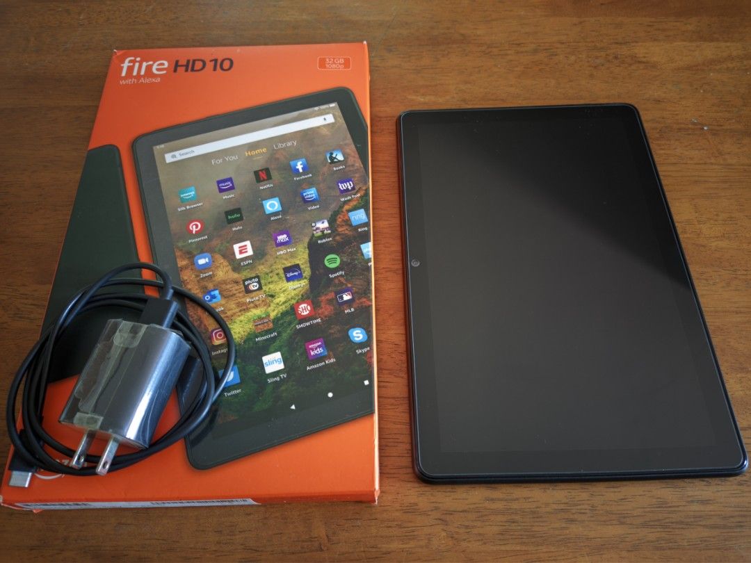 Amazon Fire HD 10 11th Gen Tab (Category: Android) located in Bulacan. Submitted by jcswish (Listing ID 1434413077, Image 2). Description: FOR SALE ONLY, NO SWAP Amazon Fire HD 10 11th Gen (32gb) Price is 4,399 pesos - Comes with box and original charger Unit is in very good condition, just minimal signs of use. - - - Pwedeng pwede sa maarte - I mostly used this for Youtube and some light browsing - Battery is still good - No dead pixels, no touc