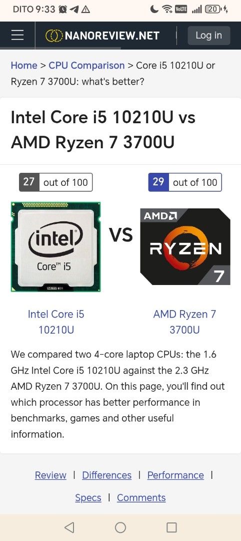 AMD Ryzen 7 3700U (i5 10th gen equivalent) lenovo 20gb ram Laptop (Category: Laptops & Notebooks) located in Calasiao. Submitted by einzz14896420 (Listing ID 1434538576, Image 2). Description: - AMD Ryzen 7 3700U Processor - 20GB RAM - 477GB nvme Storage - Radeon Vega Mobile Gfx - Windows 11 Home - Device Name: DESKTOP-OQ8KG2.