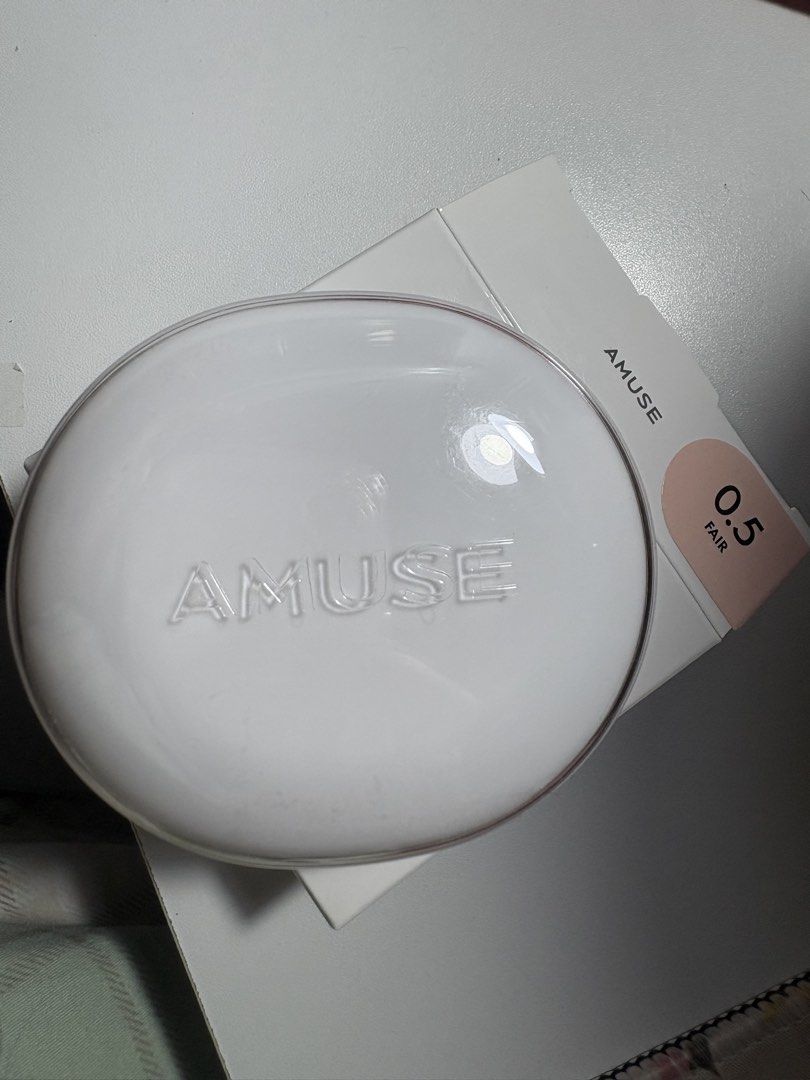 AMUSE Ceramic Skin Perfector Cushion SPF 40 PA++ (Category: Makeup) located in General Trias. Submitted by misousoup (Listing ID 1434544721, Image 2). Description: - AMUSE Ceramic Skin Perfector Cushion in shade 0.5 Fair - Received for product review, selling because it doesn’t match my skin tone. - Swatched once so the puff is used, replace nalang - Light coverage, good for daily use .