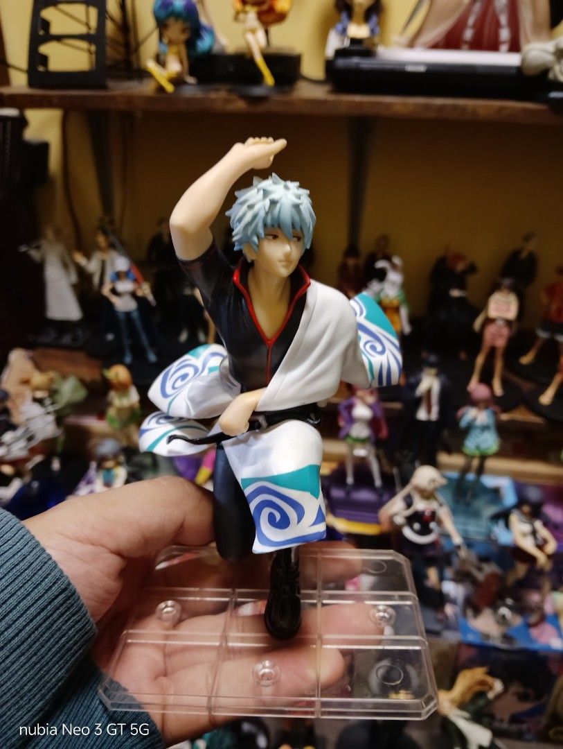 Authentic Ichiban Kuji Gintama (Category: Figurines & Statues) located in Mabalacat. Submitted by babyjamil1919 (Listing ID 1434419002, Image 1). Description: Authentic Issue missing orig base pero pinalitan nlng base nya as is only.
