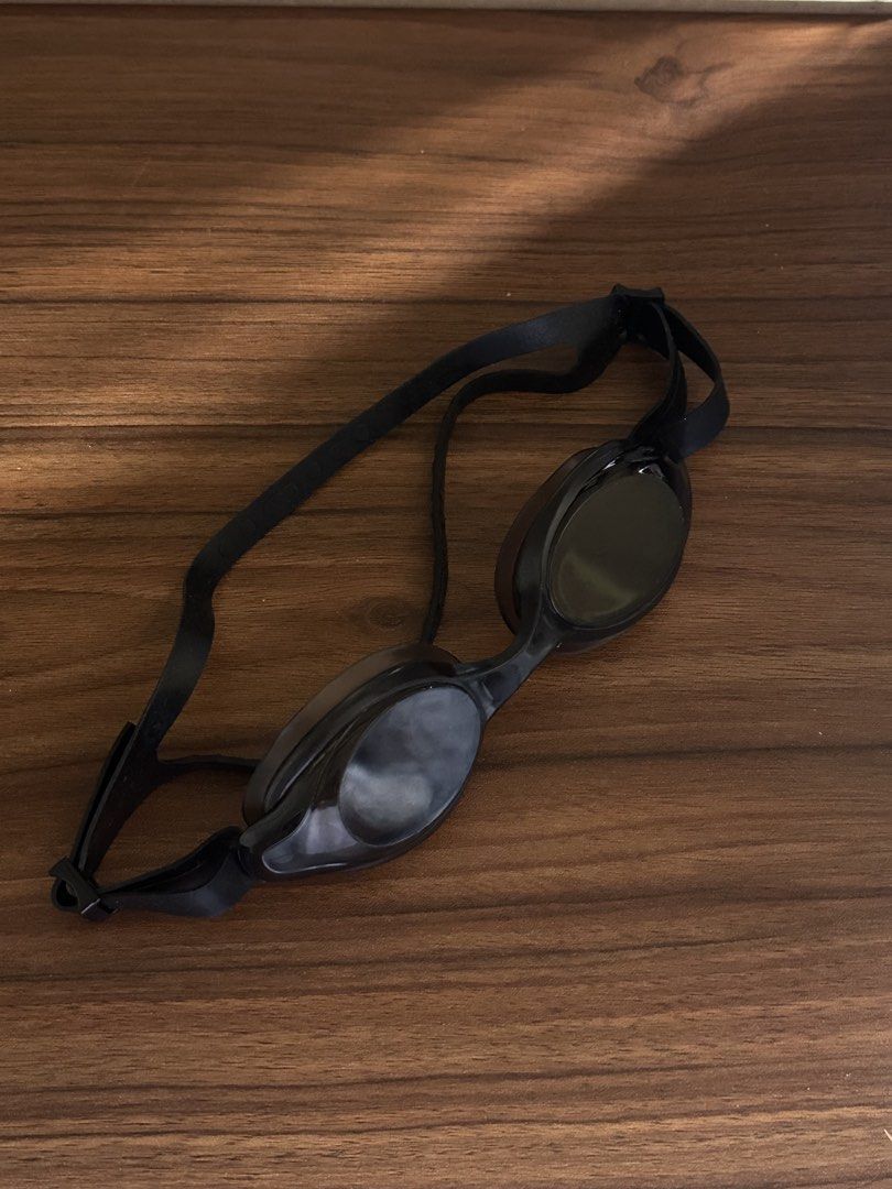Black Swimming Goggles - Fits Small (Category: Water Sports) located in Baguio. Submitted by surplusbaguio.shop (Listing ID 1434447932, Image 1). Description: - Black swimming goggles - Comfortable and clear vision - Adjustable straps for a secure fit - Suitable for recreational and competitive swimming.