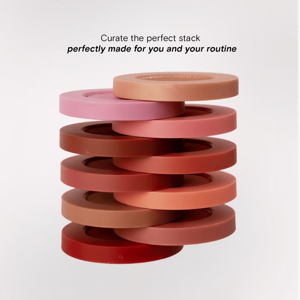 BLK Cosmetics Face Stacks Refill (Category: Makeup) located in Santa Rosa. Submitted by BerrieBlossom (Listing ID 1434529970, Image 2). Description: - BLK Cosmetics Face Stacks Refill: Multi-use cream-to-powder color for eyes, cheeks, and lips. - Features snap-and-go packaging. - Provides a blurring effect and long-wearing finish. - Available in 10 versatile shades, mix and match! - Cruelty-free and vegan. - Formulated without parabens, phthalate