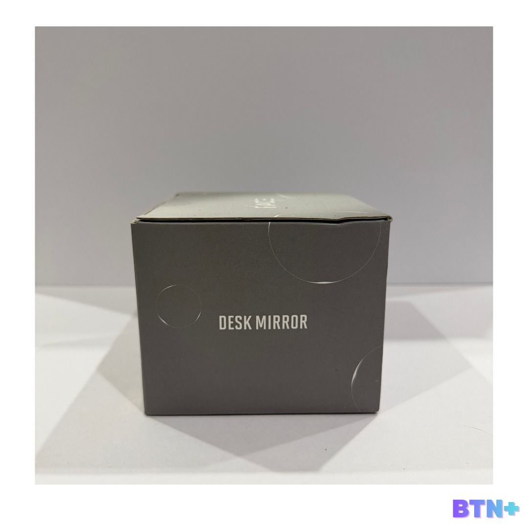 BTS Jimin Face Desk Mirror (Category: K-Wave Merchandise) located in Makati City. Submitted by btnplus (Listing ID 1434422759, Image 2). Description: P1,800 + LSF Payment Method - BPI - GCash - GoTyme Delivery via the ff. - Grab or LalaMove (if within Metro Manila) - GGX - J&T.