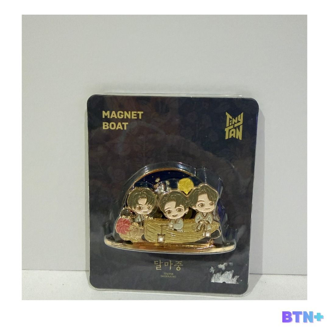 BTS Tiny Tan Dalmajung Magnet: Boat (Category: K-Wave Merchandise) located in Makati City. Submitted by btnplus (Listing ID 1434428031, Image 1). Description: P1400 + LSF Payment Method - BPI - GCash - GoTyme Delivery via the ff. - Grab or LalaMove (if within Metro Manila) - GGX - J&T.