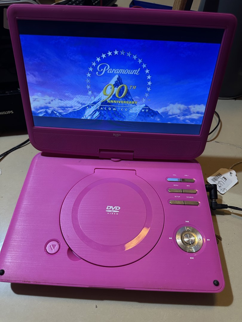 Bush portable DVD player, Audio, Portable Music Players on Carousell