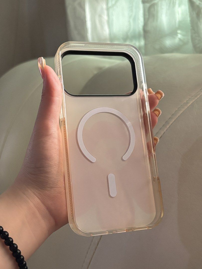 Casetify| Iphone 17 Pro Max Magsafe Case (Category: Cases & Sleeves) located in Las Pinas. Submitted by mcm_shop (Listing ID 1434509989, Image 2). Description: LAST PRICE ALREADYY used thrice - felt yung print - debossed letters “casetify” obviously not an Og, 3k+ og and this one is js like the original— Can vouch for it. RFS: Not using it anymore & i got too much case got it for PHP850 read bio for more info.