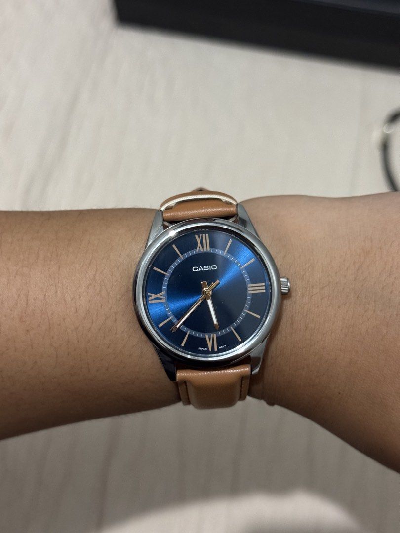 Casio Watch with Blue Dial (Category: Luxury Watches) located in Quezon City. Submitted by krstnirishy (Listing ID 1434491103, Image 1). Description: RFS: can't take care of it..