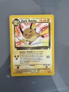 pokemon card dark raichu NM】Dark Raichu Neo Discovery Holo Old Back – japanmaster