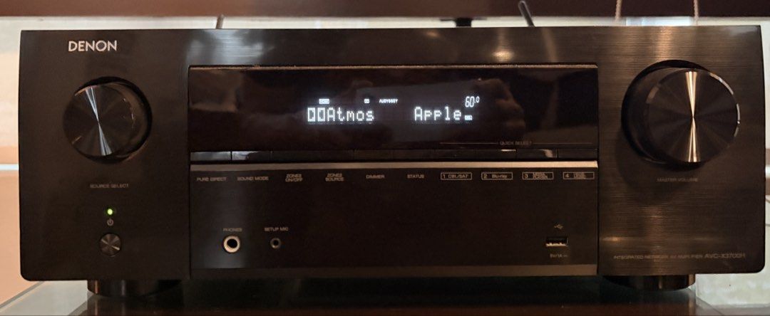 Denon AVR-X3700H 8K AV Receiver
