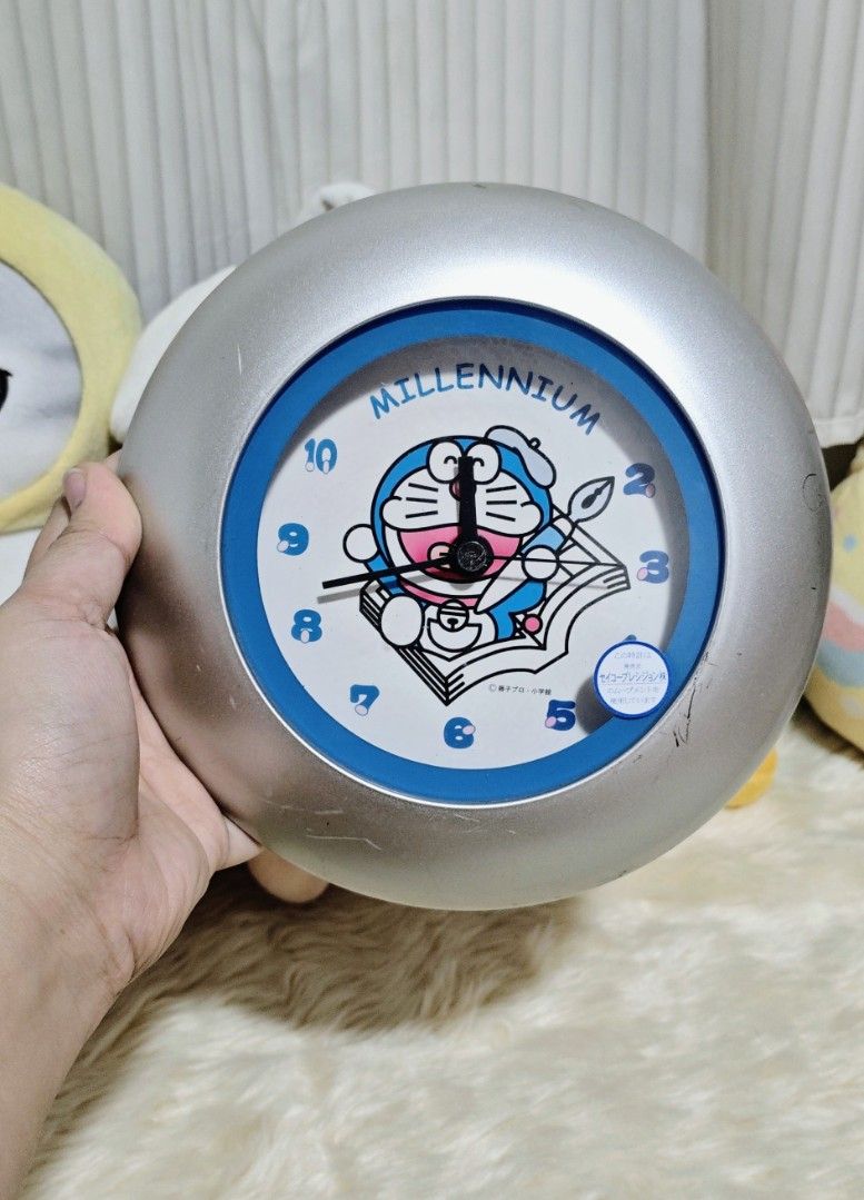 DORAEMON MILLENIUM CLOCK (Category: Clocks) located in Manila. Submitted by yourfavoritethings7 (Listing ID 1434440809, Image 1). Description: Tested: Working.