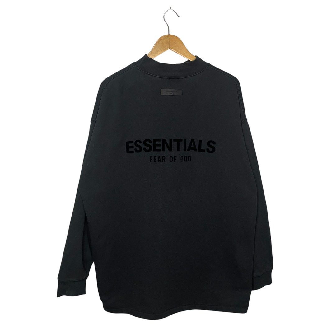 Essentials Fear of God Sweatshirt (Category: Coats, Jackets and Outerwear) located in Manila. Submitted by saintjohnn (Listing ID 1434571817, Image 1). Description: Essentials Fear of God Sweatshirt Size: Large Length: 30" inches Width: 26" inches Shoulder: 24" inches Sleeve: 22" inches Condition: 10/10 No Issue ₱1,500.